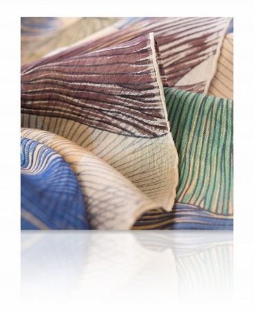 Палантин Женский SN-TINY.LEAVES/WH